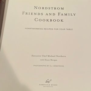 Nordstrom’s friends and family cookbook
